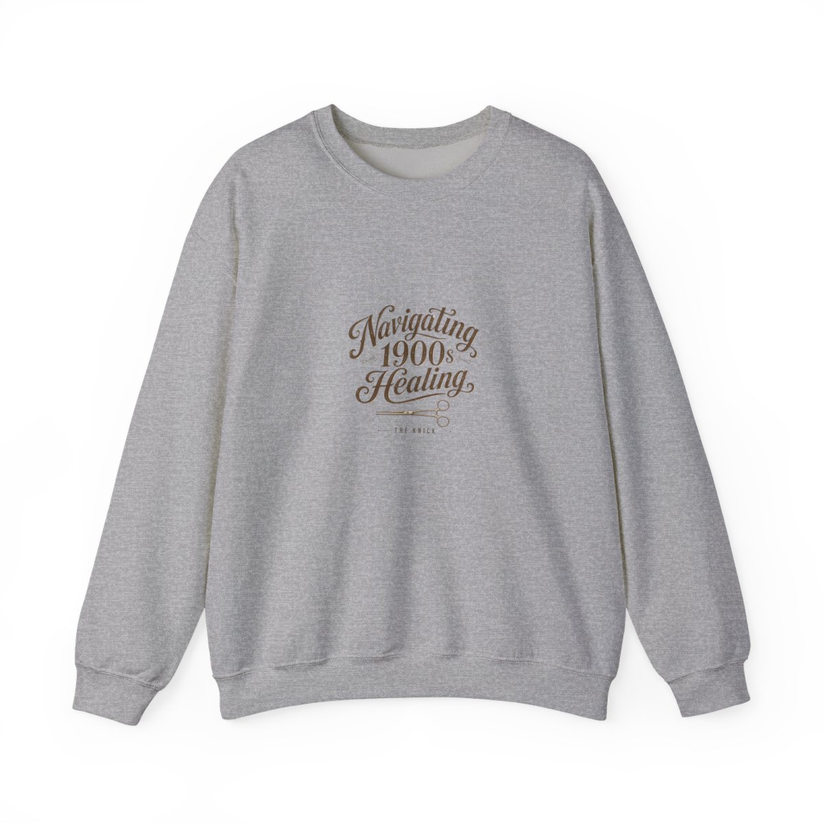The Knick "Navigating 1900s Healing" Crewneck - alternate angle 2, merchandise