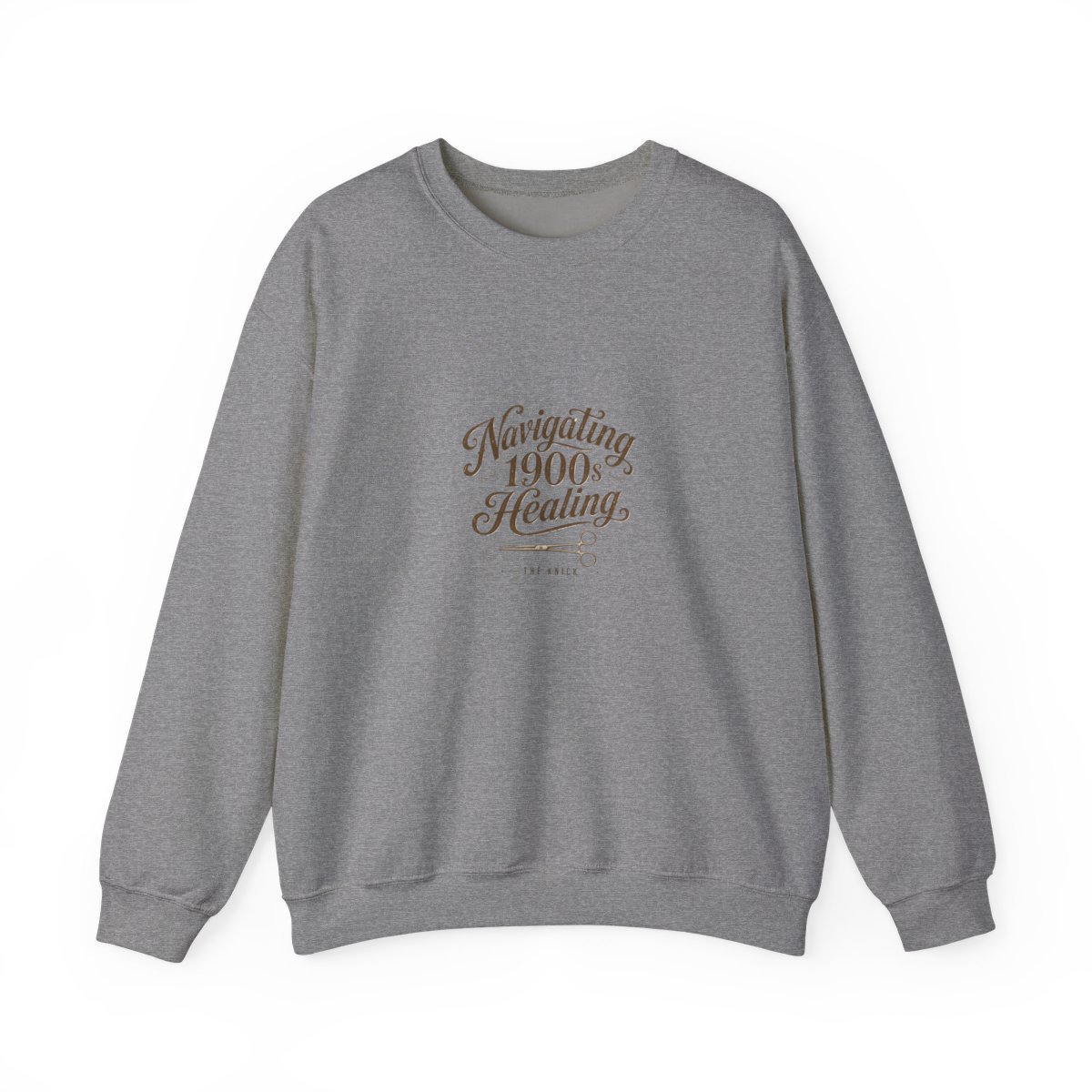 The Knick "Navigating 1900s Healing" Crewneck - alternate angle 3, merchandise