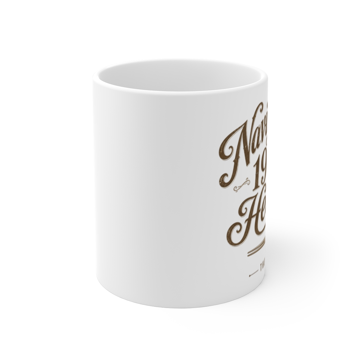 The Knick "Navigating 1900s Healing" White Mug - alternate angle 1, merchandise
