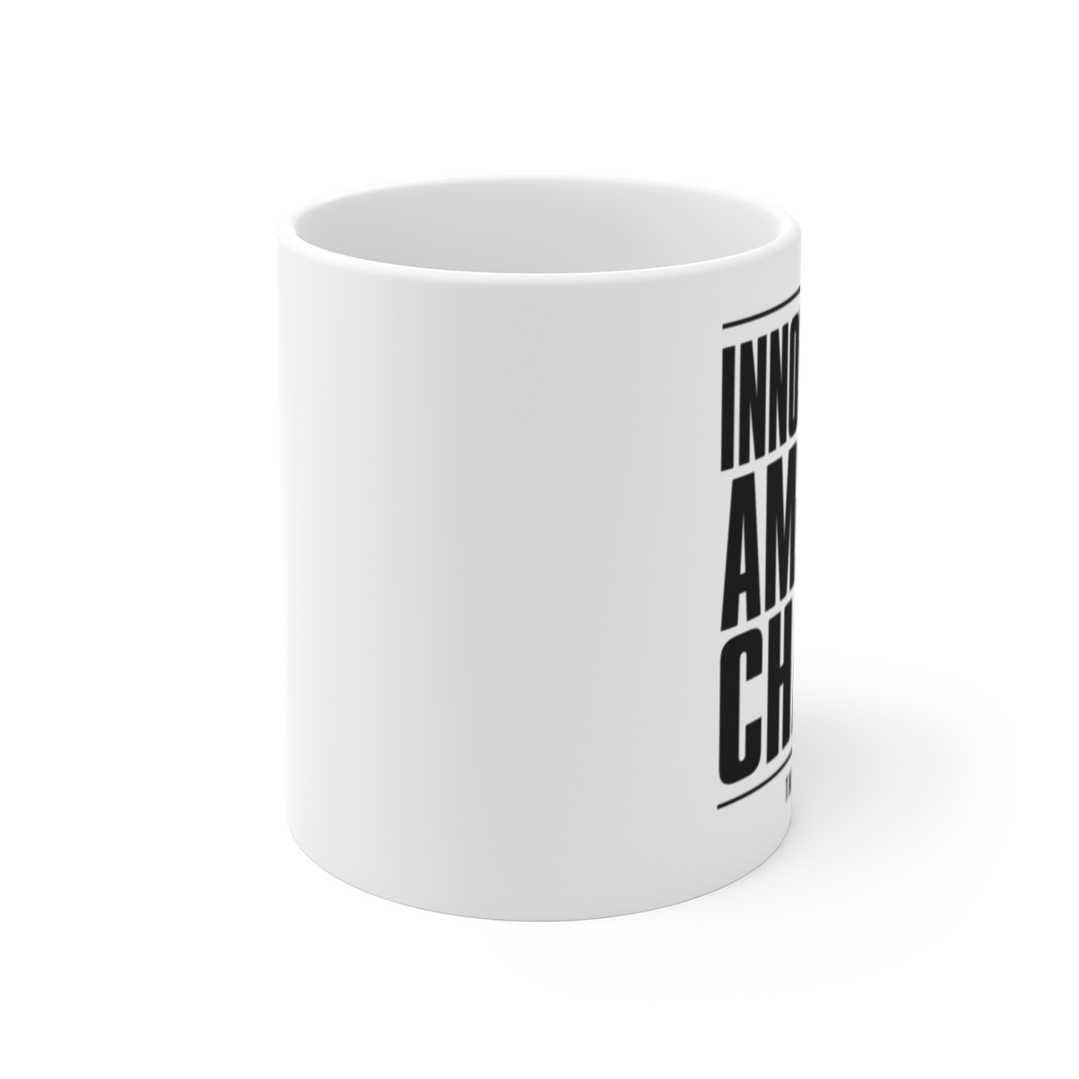 The Knick "Innovation Amidst Chaos" White Mug - alternate angle 1, merchandise