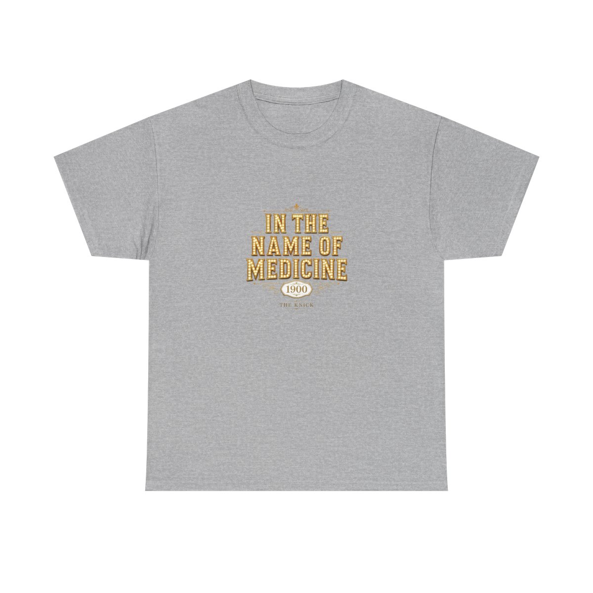 The Knick "In the Name of Medicine" Unisex Tee - alternate angle 4, merchandise