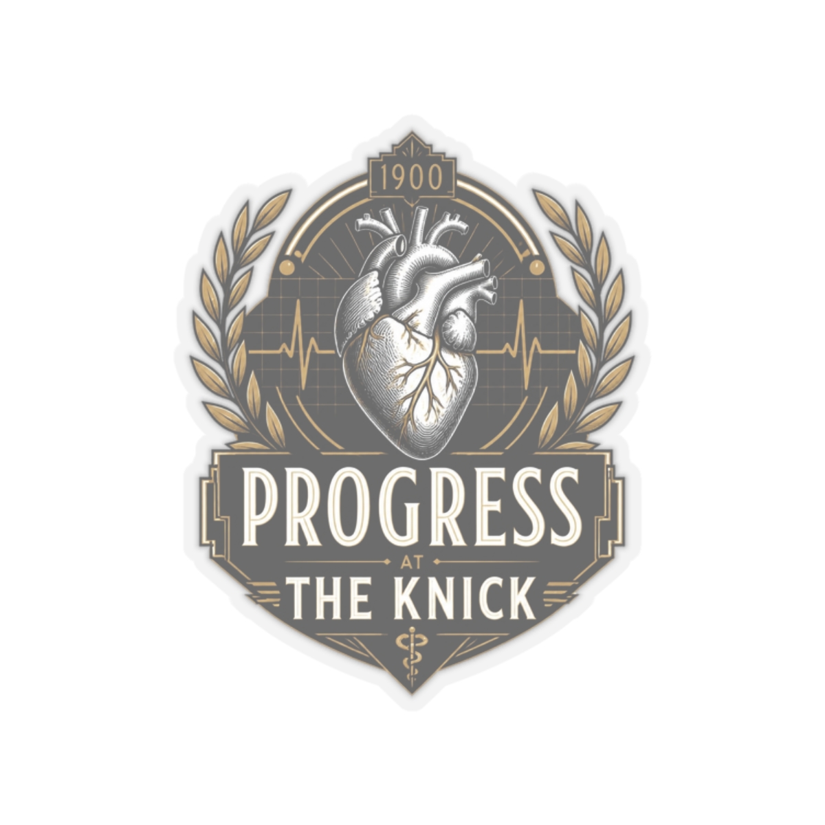 The Knick "Progress at The Knick" Sticker